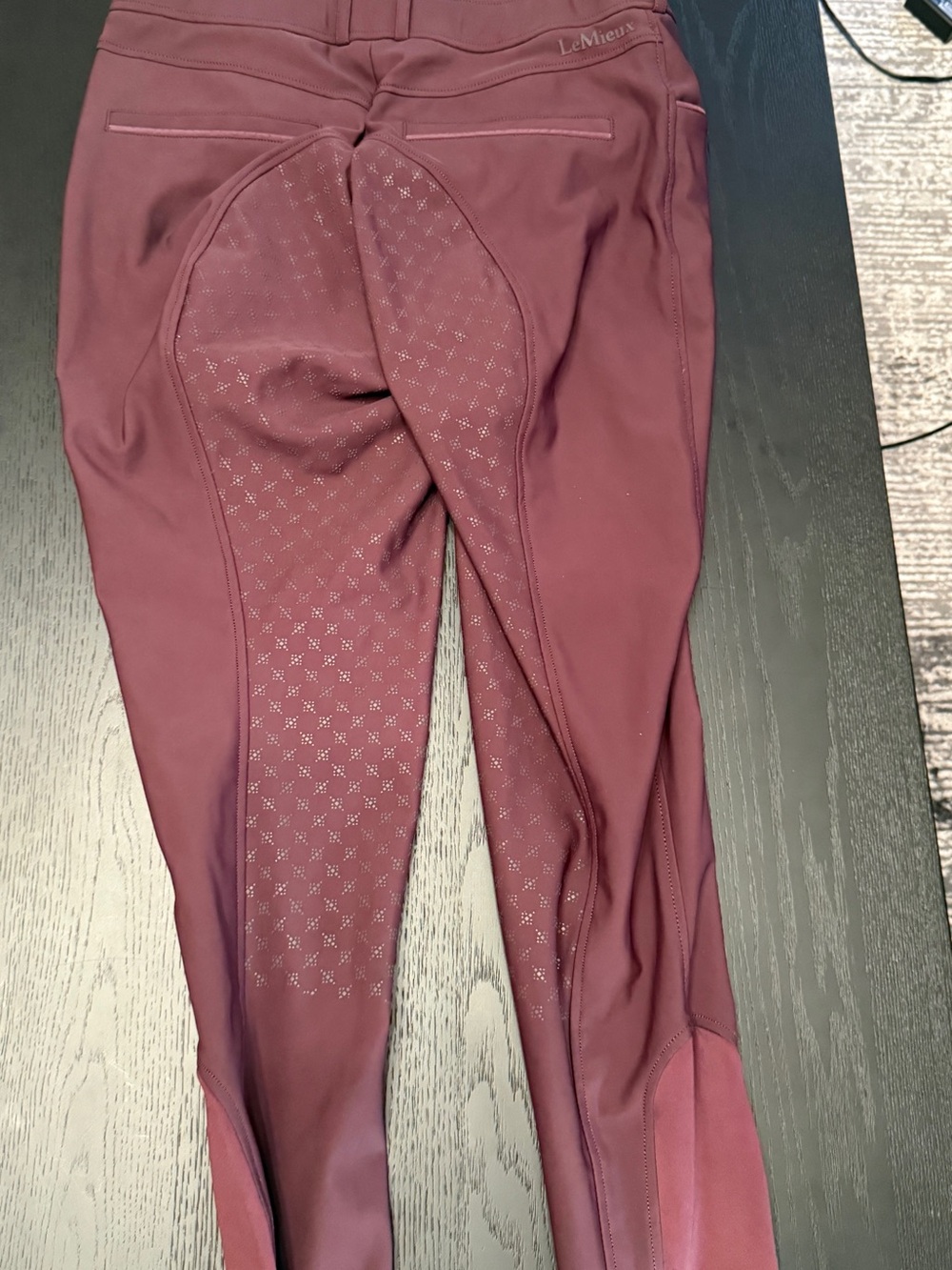 Lemieux Damson Full Seat Riding Breeches size US 30